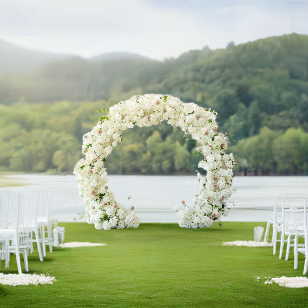 The Ayla Circle Arch – Everlasting Arch Designs