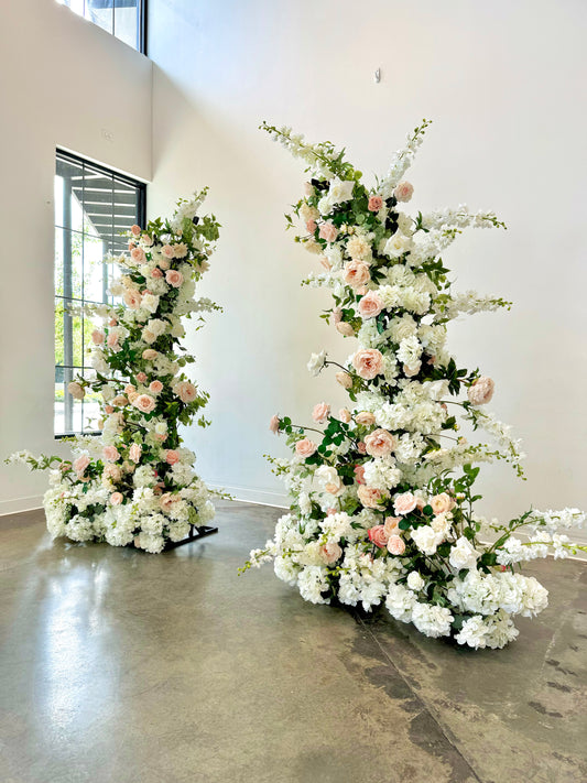 The Chloe Floral Pillar